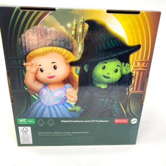 Little People Glinda & Elphaba Wicked For Good Collector Figures Limited Edition - Picture 8 of 11